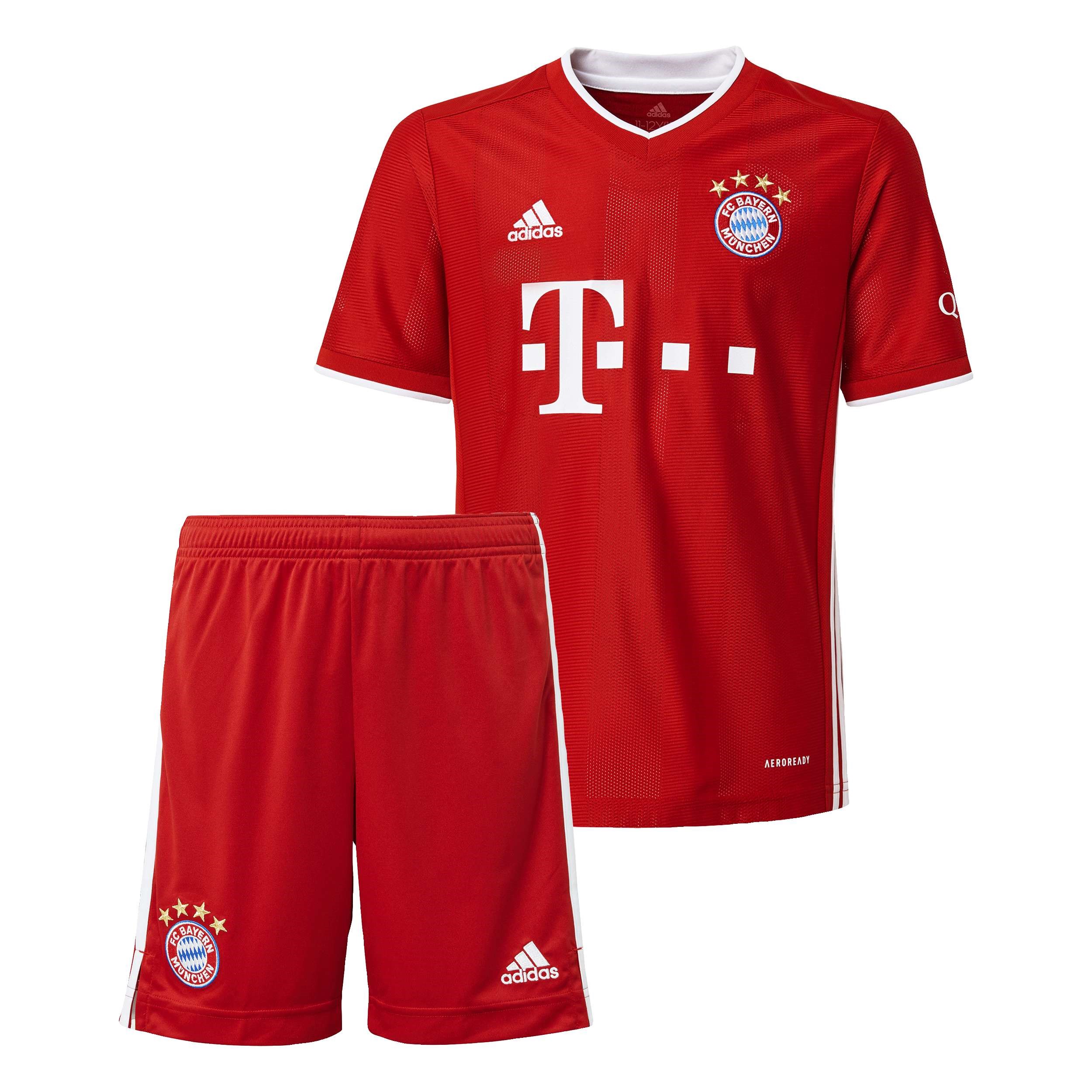 Camiseta Bayern Munich Primera Niños 2020-2021 Rojo